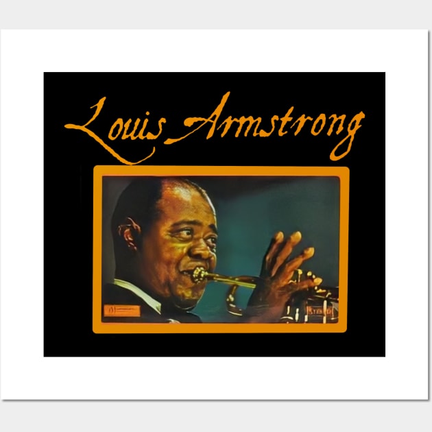 Louis Armstrong Wall Art by patracild